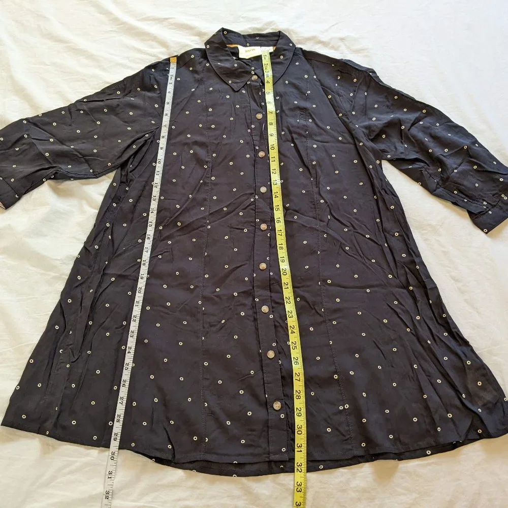 NWT Anthropologie Maeve Monika Buttondown Tunic in Medium